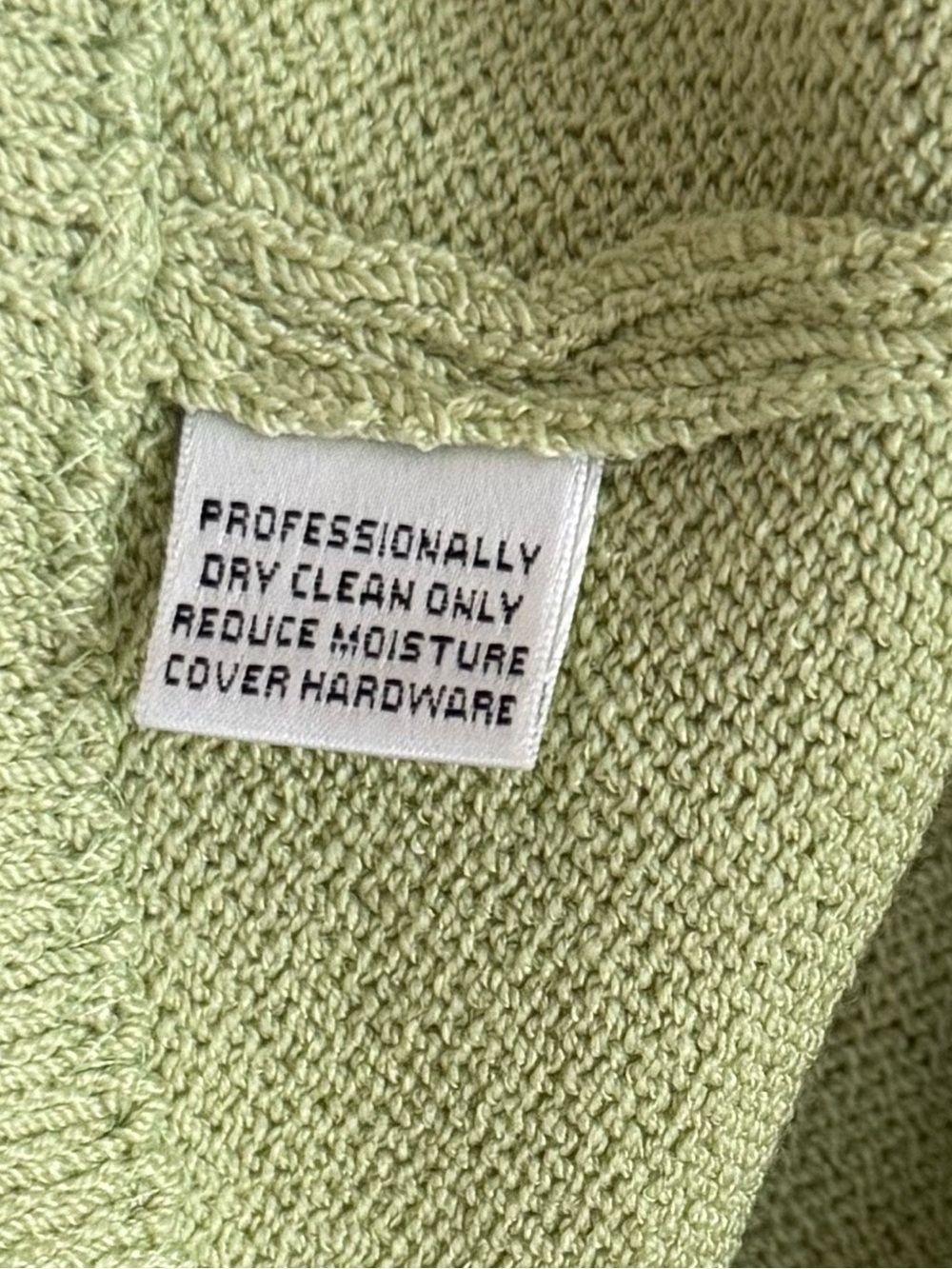 St. John Collection Light Green Santana Knit Blazer Size 4 Gold Buttons Logo - Picture 6 of 6